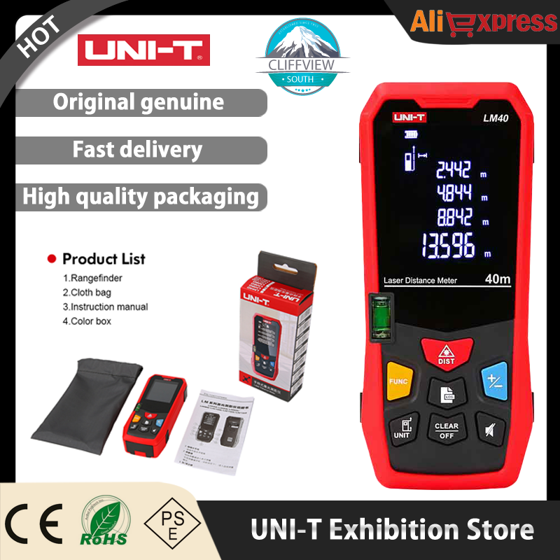 Renewable Energy Demonstration Kit - جهاز قياس المسافة بالليزر UNI-T 40م